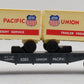 Lionel 6-9383 O Gauge Union Pacific FAR Piggyback Flatcar w/ Trailers EX/Box