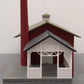 MTH 30-90184 O Scale Assembled Altoona Brewing Brewery w/Operating Smoke EX
