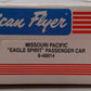 American Flyer 6-48914 S Gauge Missouri Pacific Eagle Spirit Passenger Car #8914 VG/Box