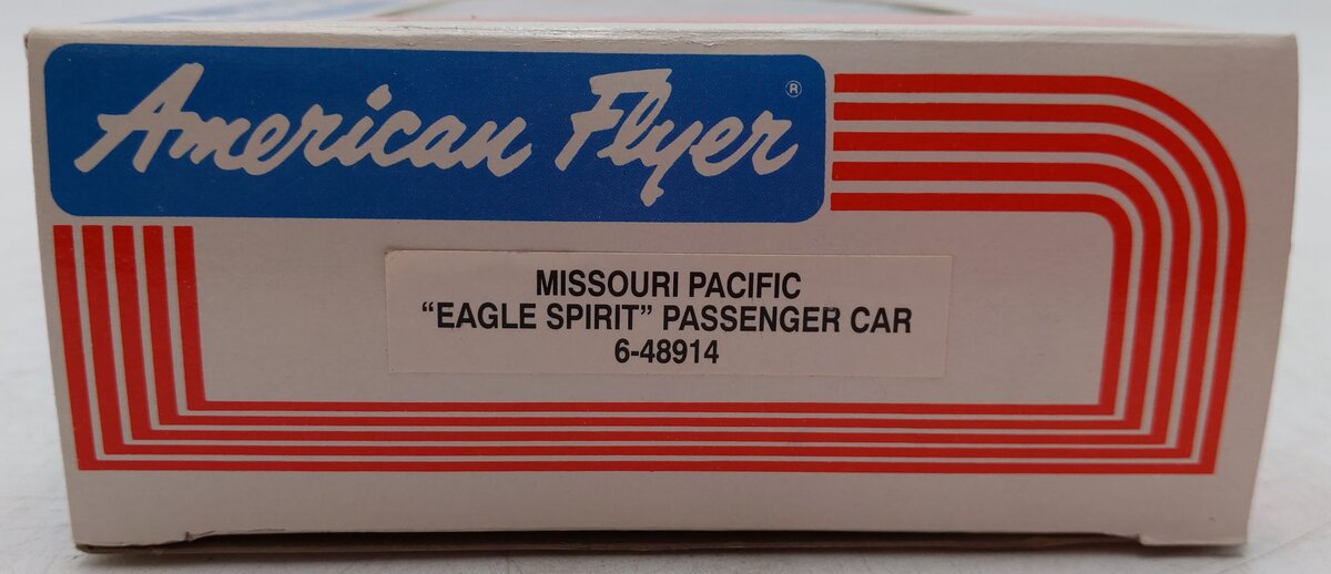 American Flyer 6-48914 S Gauge Missouri Pacific Eagle Spirit Passenger Car #8914 VG/Box