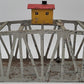 American Flyer 750 Vintage S Metal Trestle Bridge with Lighted House on Top VG