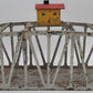 American Flyer 750 Vintage S Metal Trestle Bridge with Lighted House on Top VG