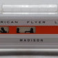 American Flyer 6-48943 S AFL Silver Flash Madison Vista Dome Dining Car VG/Box