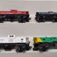 Lionel O Gauge Assorted Freight Cars 6926-1986, 2656, 6918, 9177 [4] EX
