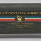 Lionel O Gauge Lionel Lines 2530 REA Aluminum Baggage Car Custom Painted