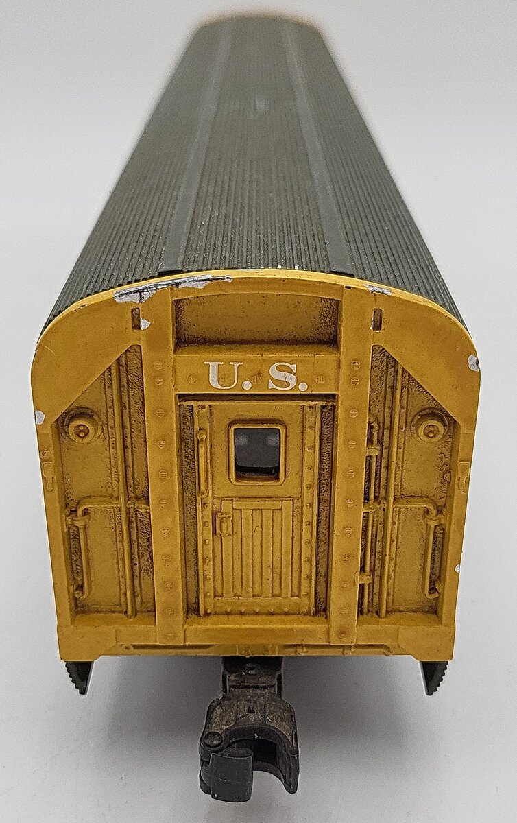 Lionel O Gauge Lionel Lines 2530 REA Aluminum Baggage Car Custom Painted