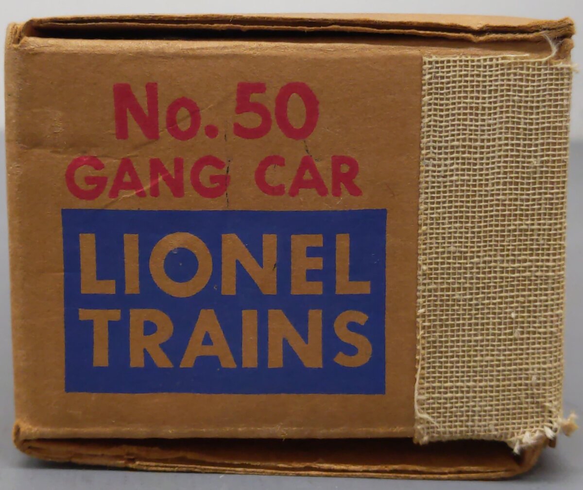 Lionel O Gauge Vintage Motorized Cars; 50, 3927, [2] VG/Box