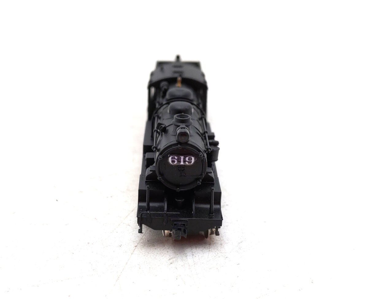 MicroAce A9704 N Custom ATSF Steam Locomotive w/ Tender #619/Box