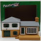 Bachmann 45302 O Scale Plasticville Built-Up Split-Level House Building EX/Box