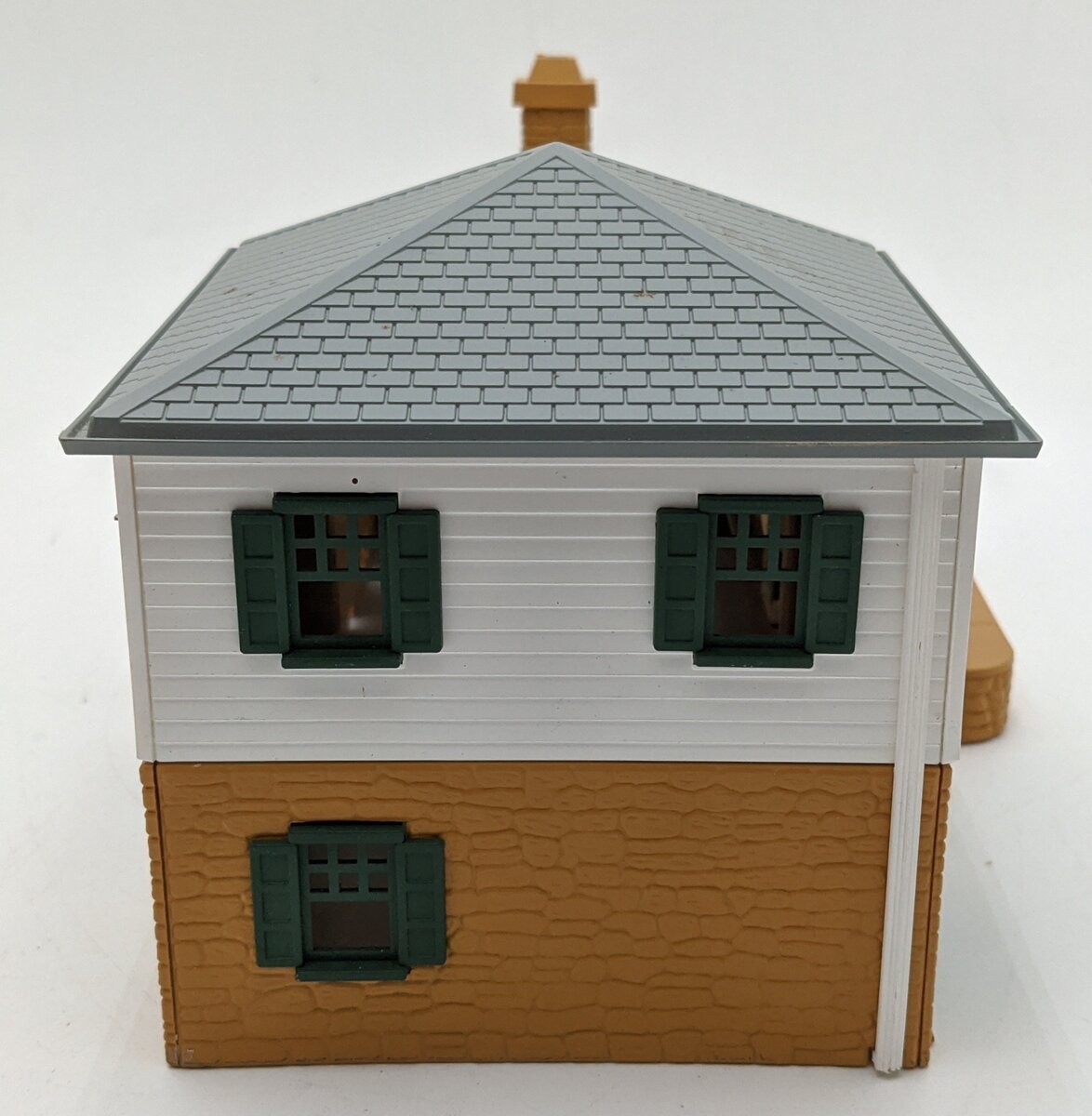 Bachmann 45302 O Scale Plasticville Built-Up Split-Level House Building EX/Box