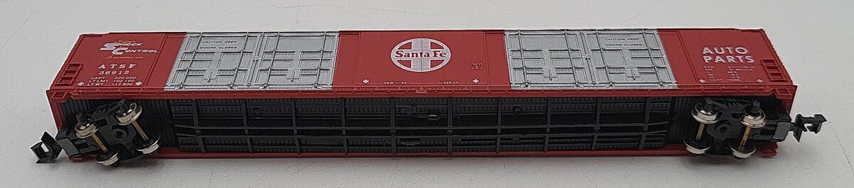 Con-Cor 0001-555701-3 N Scale Santa Fe Boxcar #36912 LN/Box