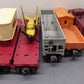 Lionel Vintage O Gauge Freight Cars: 6357, 6119-25, 6456, 6800, 6810 [5] EX/Box