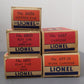 Lionel Vintage O Gauge Freight Cars: 6357, 6119-25, 6456, 6800, 6810 [5] EX/Box