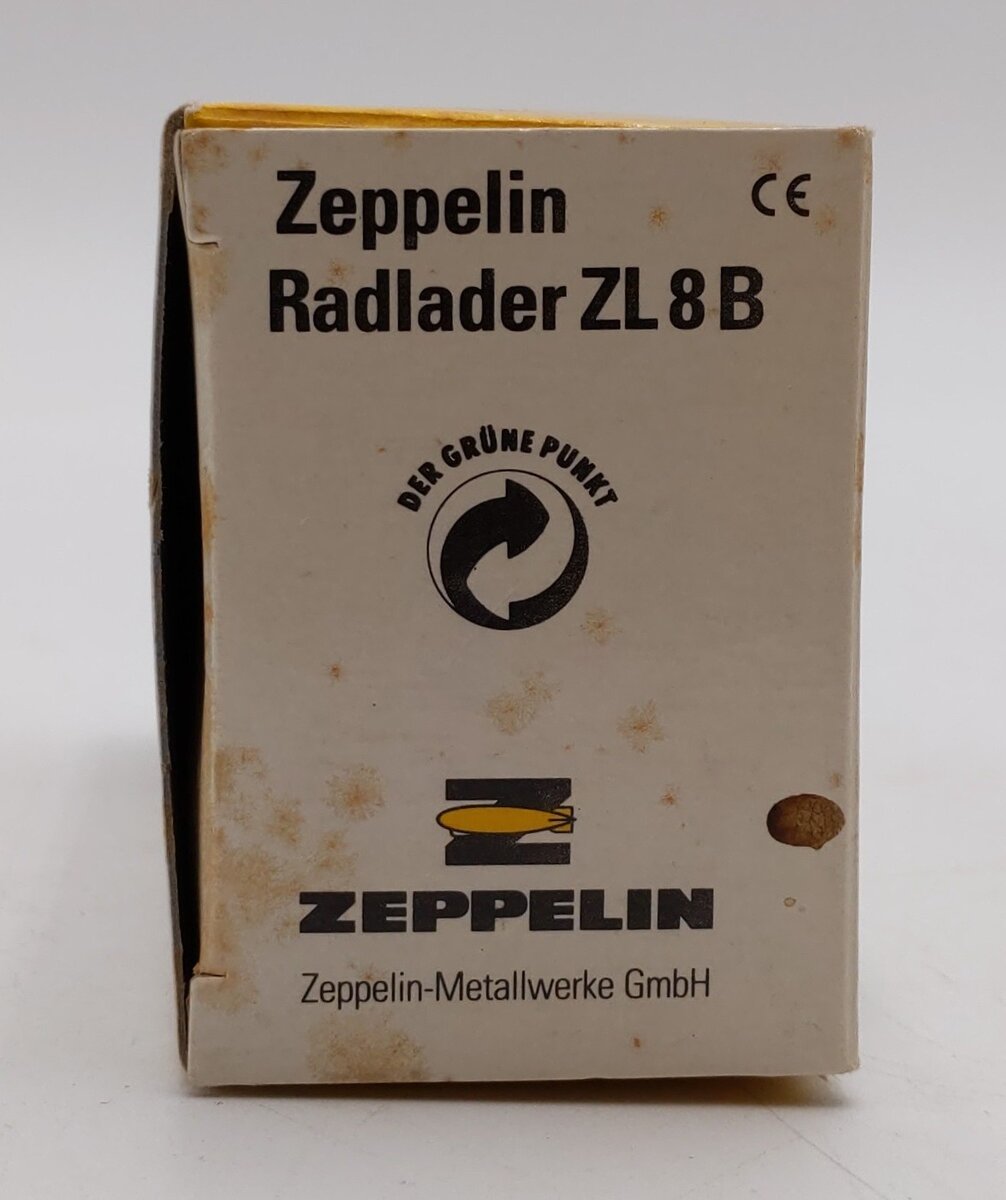 NZG Modelle 1:50 Scale Diecast Zeppelin ZL8B Wheeled Loader EX/Box
