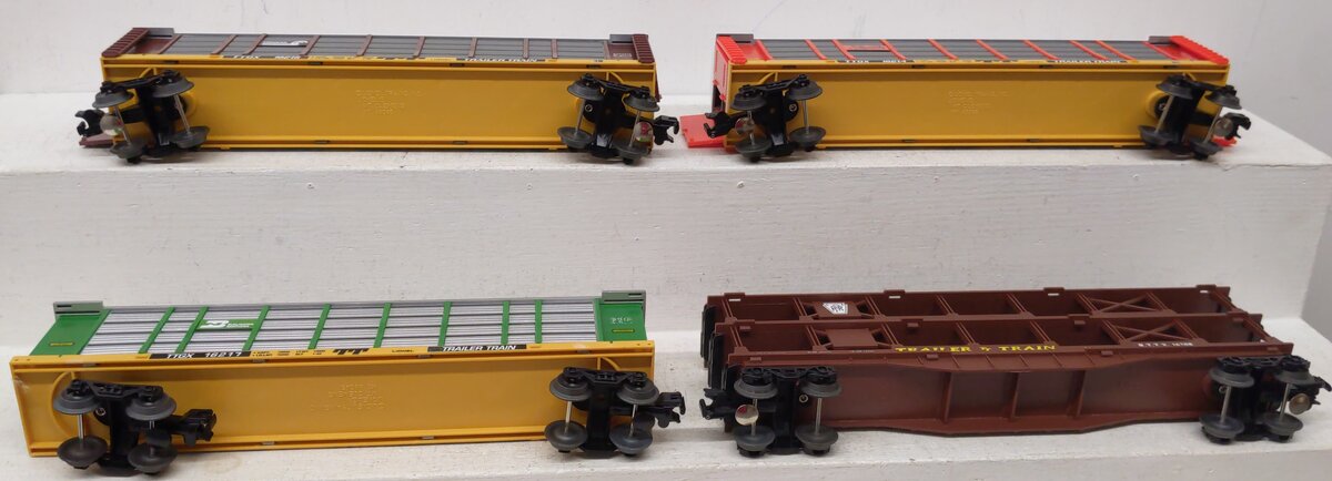 Lionel O Gauge Freight Cars: 16208, 16217, 16215, 16214 [4] EX