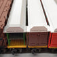 Lionel O Gauge Freight Cars: 16208, 16217, 16215, 16214 [4] EX