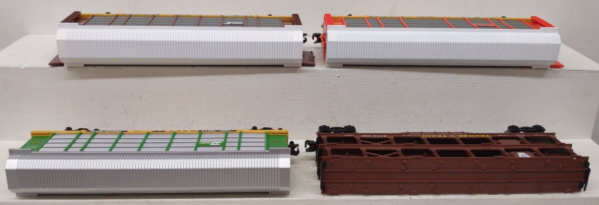 Lionel O Gauge Freight Cars: 16208, 16217, 16215, 16214 [4] EX