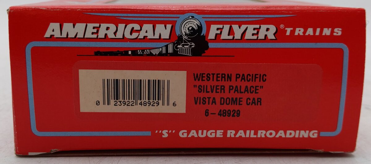 American Flyer 6-48929 S Western Pacific California Zephyr Vista Dome Car EX/Box