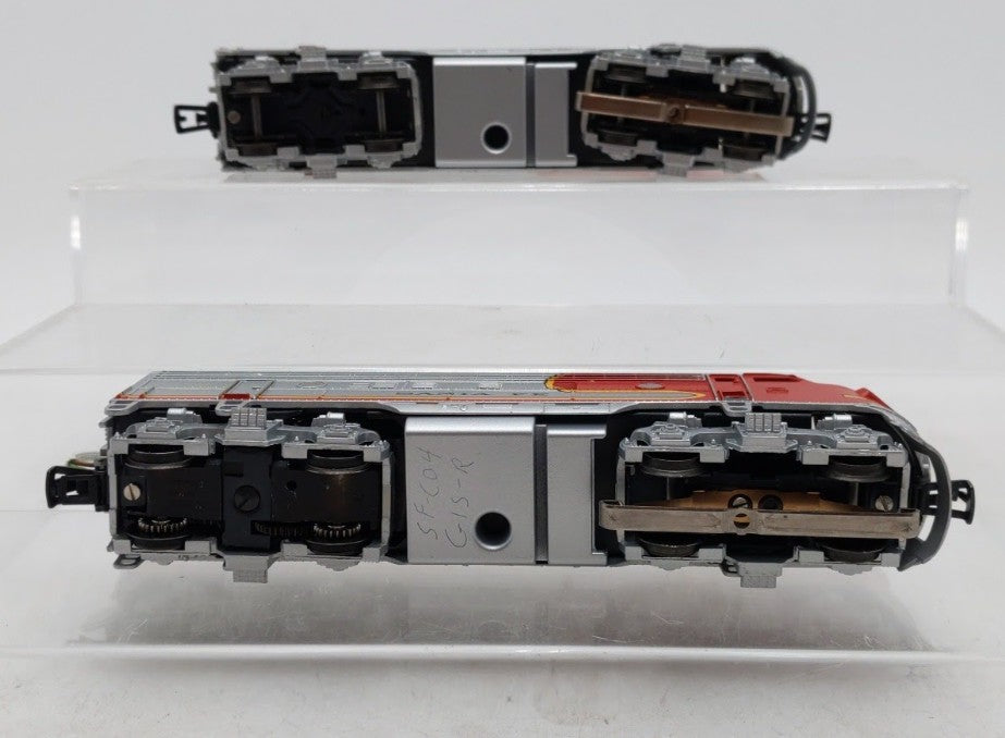 Marklin HO Scale Santa Fe Powered & Unpowered Diesel Locomotives [2] LN