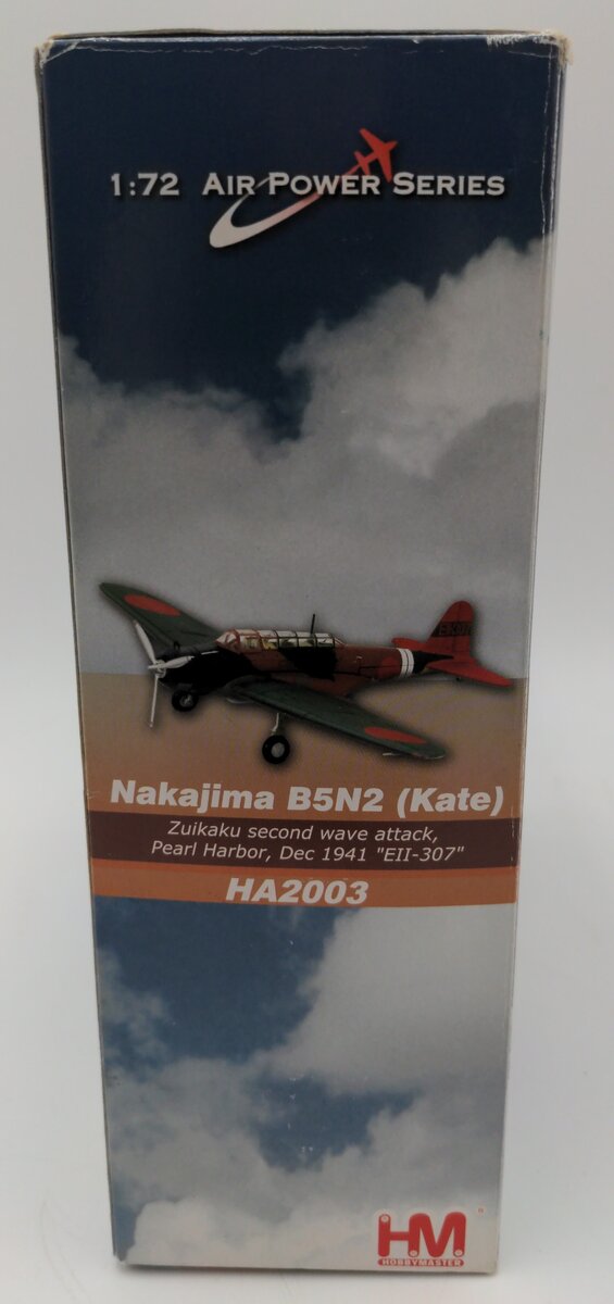 Hobby Master HA2003 1:72 Nakajima B5N2 (Kate) VG/Box