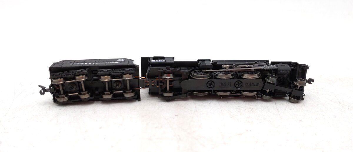 MicroAce A7602 N Custom DRGW 2-6-2 Steam Locomotive & Tender #303/Box