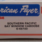 American Flyer 6-48700 S Gauge Southern Pacific Bay Window Caboose #48700 EX/Box