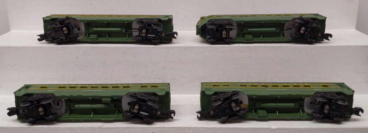Lionel Vintage O Gauge Lionel Lines Passenger Cars: 2400, 2401, 2402, 2402 [4] EX