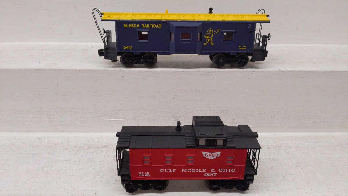 Lionel O Gauge Assorted Freight Cars 9187, 6441 [2] EX