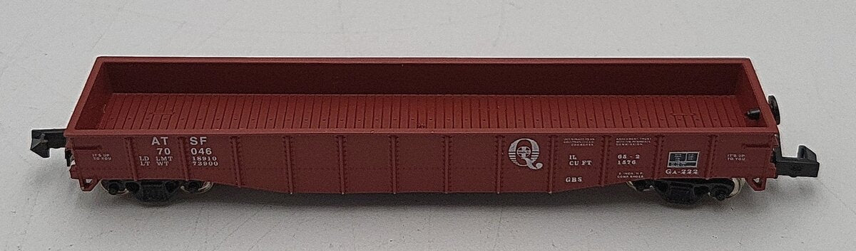 Con-Cor 0001-115101 N Scale Santa Fe Gondola Car #70046 LN/Box