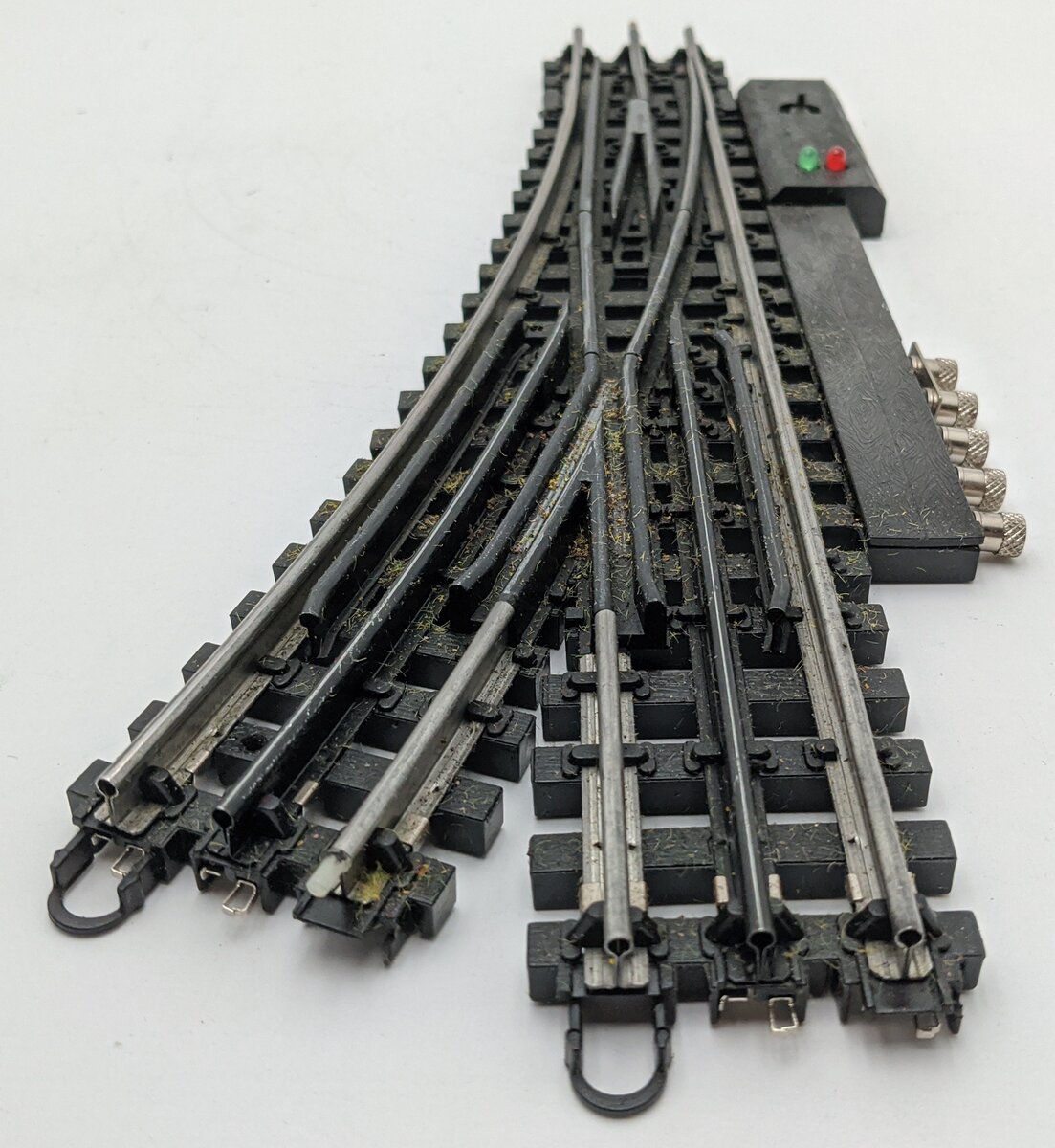 Lionel 6-21400 O Scale SuperSnap 72" Right Hand Remote Control Switch Turnout EX/Box