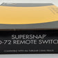Lionel 6-21400 O Scale SuperSnap 72" Right Hand Remote Control Switch Turnout EX/Box