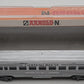 Arnold 5202 N Scale California Zephyr "Sliver Aspen" Passenger Car EX/Box