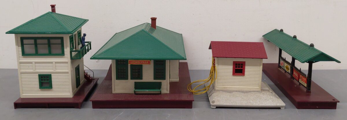 Lionel Vintage O Gauge Accessories: 125, 445, 157, 132 [4] EX