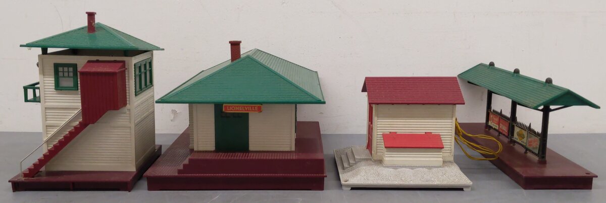 Lionel Vintage O Gauge Accessories: 125, 445, 157, 132 [4] EX