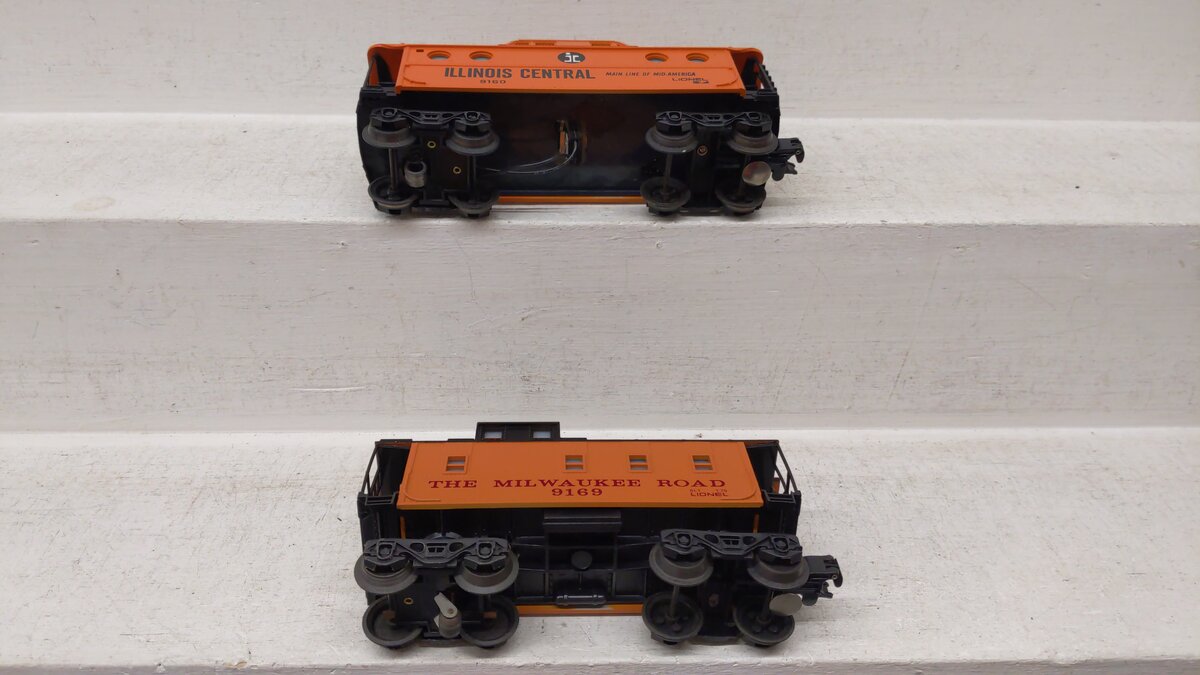 Lionel O Gauge Assorted Freight Cars 9160, 9169 [2] EX