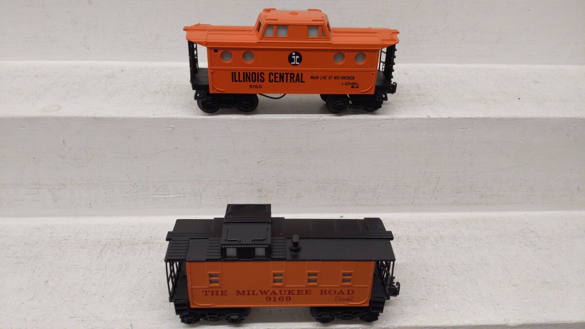 Lionel O Gauge Assorted Freight Cars 9160, 9169 [2] EX