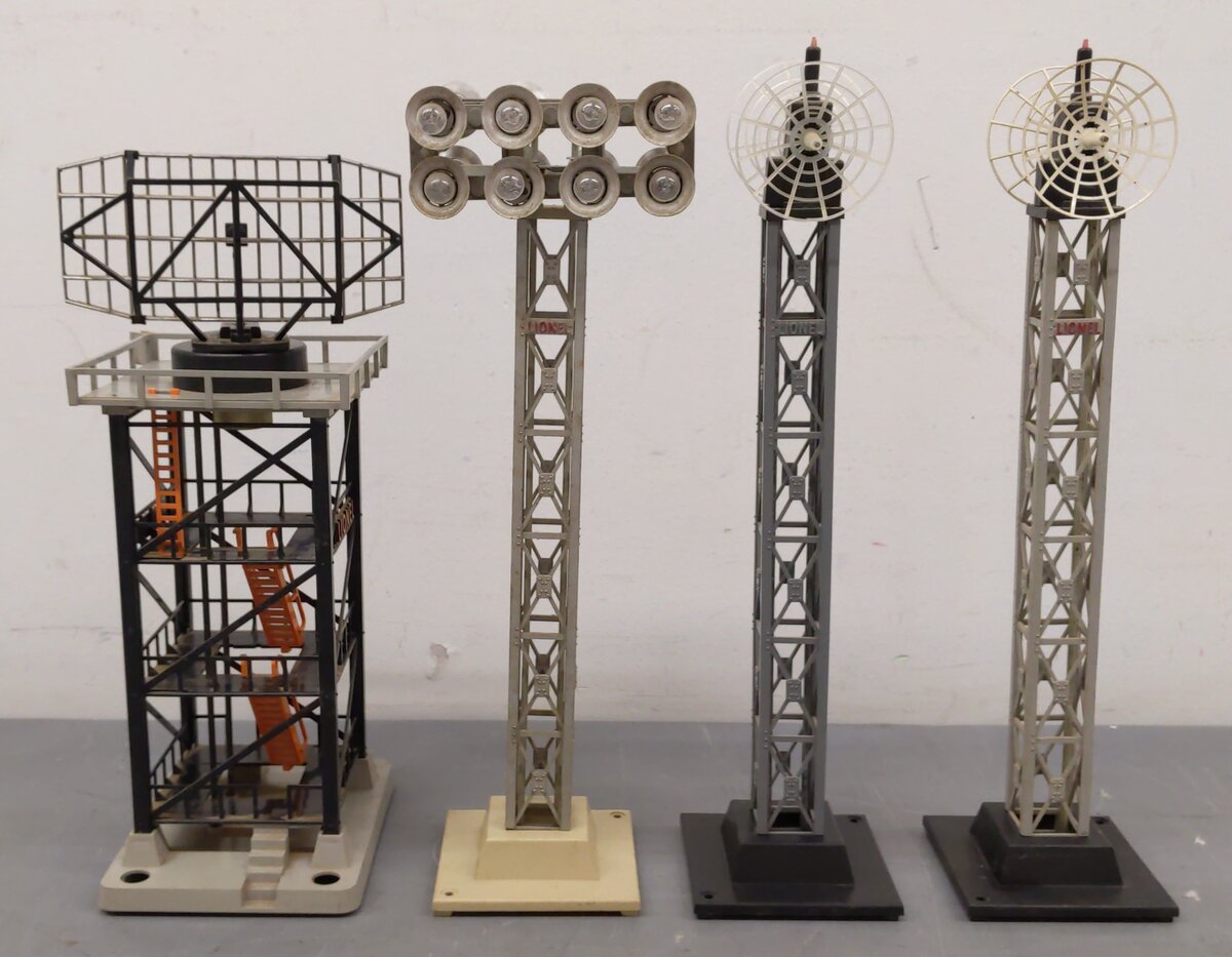 Lionel Vintage O Gauge Accessories: 195, 197, 199, 299 [4] EX