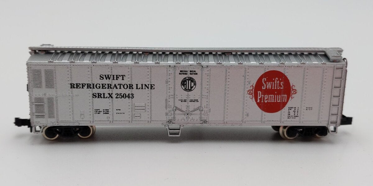 Atlas 3662 N Scale Swift 50' Reefer Car #25043 LN/Box