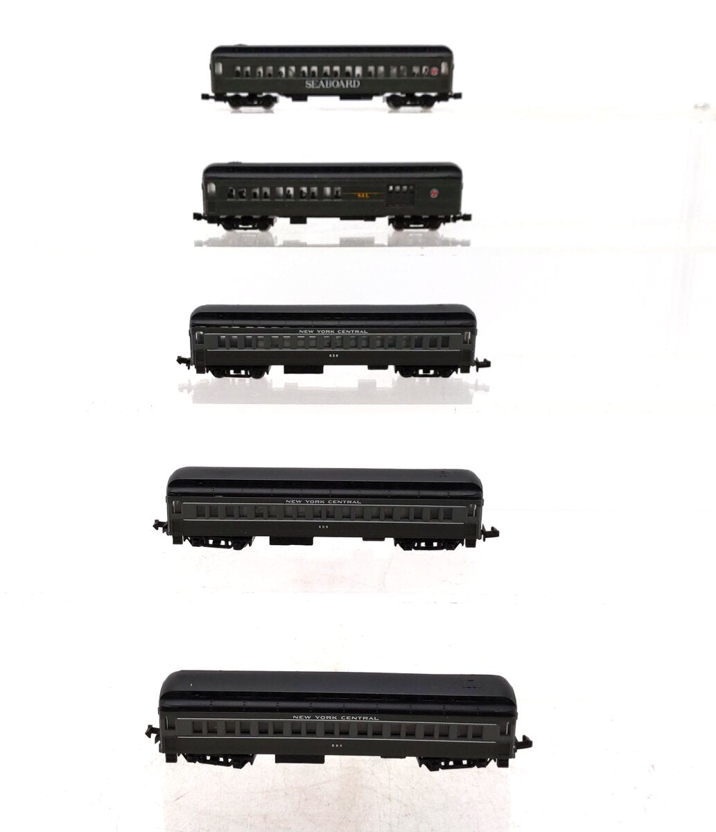 Bachmann N Scale Assorted Passenger Cars [5] EX