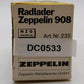 NZG Modelle 1:50 Diecast Radlader Zeppelin 908 Track-Type Loader EX/Box
