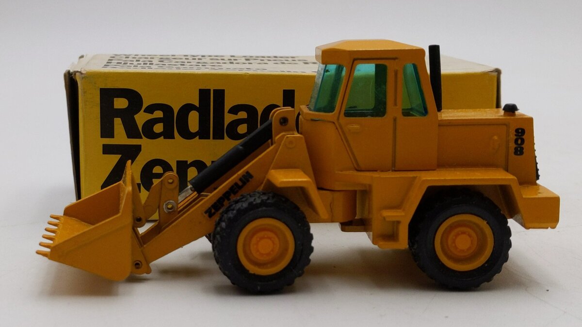 NZG Modelle 1:50 Diecast Radlader Zeppelin 908 Track-Type Loader EX/Box