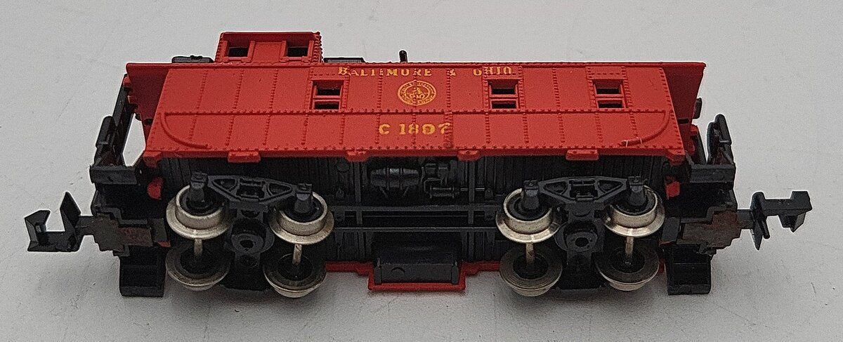 MRC 7086 N Scale Baltimore & Ohio Caboose #1807 LN/Box