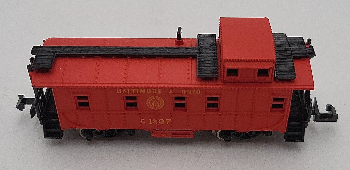 MRC 7086 N Scale Baltimore & Ohio Caboose #1807 LN/Box
