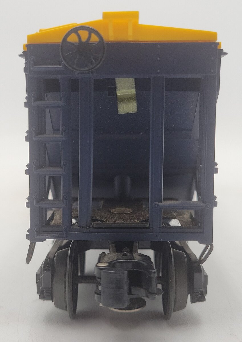 Lionel 6-9114 O Gauge Morton Salt Covered 4-Bay Hopper VG