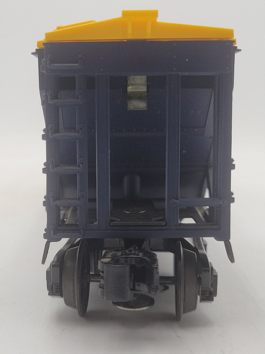 Lionel 6-9114 O Gauge Morton Salt Covered 4-Bay Hopper VG