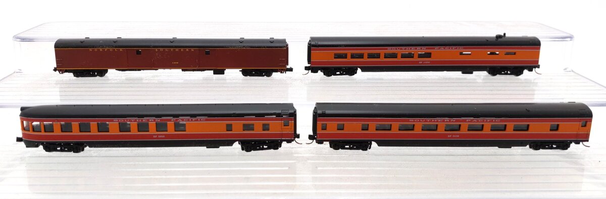 Con-Cor N Scale Assorted Passenger Cars [4] EX