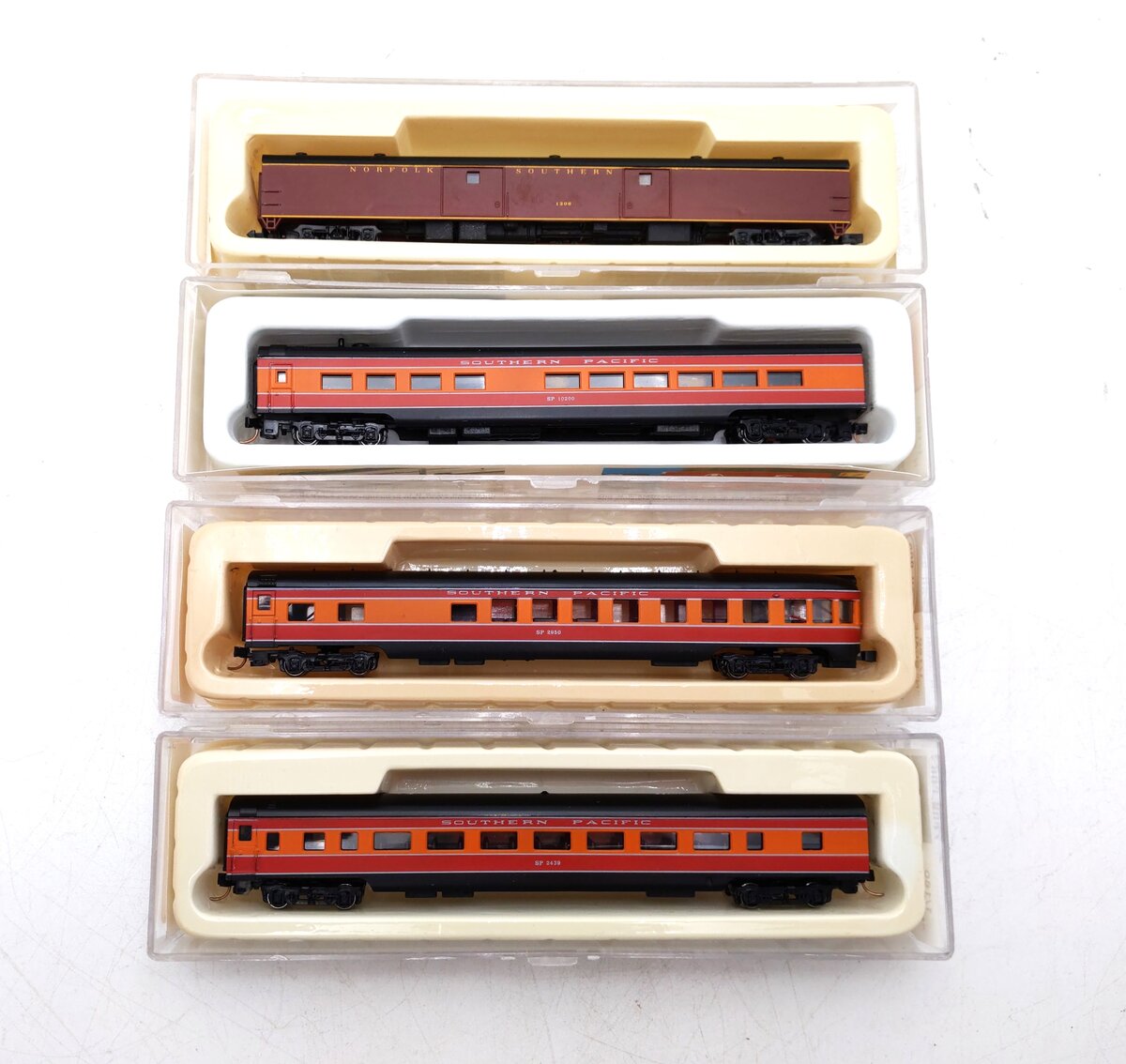 Con-Cor N Scale Assorted Passenger Cars [4] EX