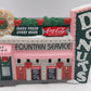 Coca-Cola CF114804 Vintage Town Square X-Mas "Betty's Donuts" Ceramic Building EX/Box