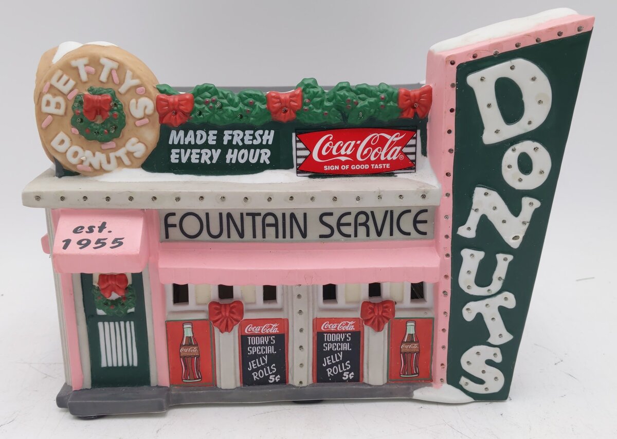 Coca-Cola CF114804 Vintage Town Square X-Mas 