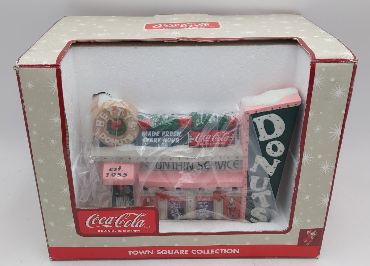 Coca-Cola CF114804 Vintage Town Square X-Mas 